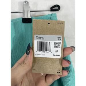 Nike Golf Skort XS Dri-Fit ADV High Waisted Media Pocket Aqua Green NWT